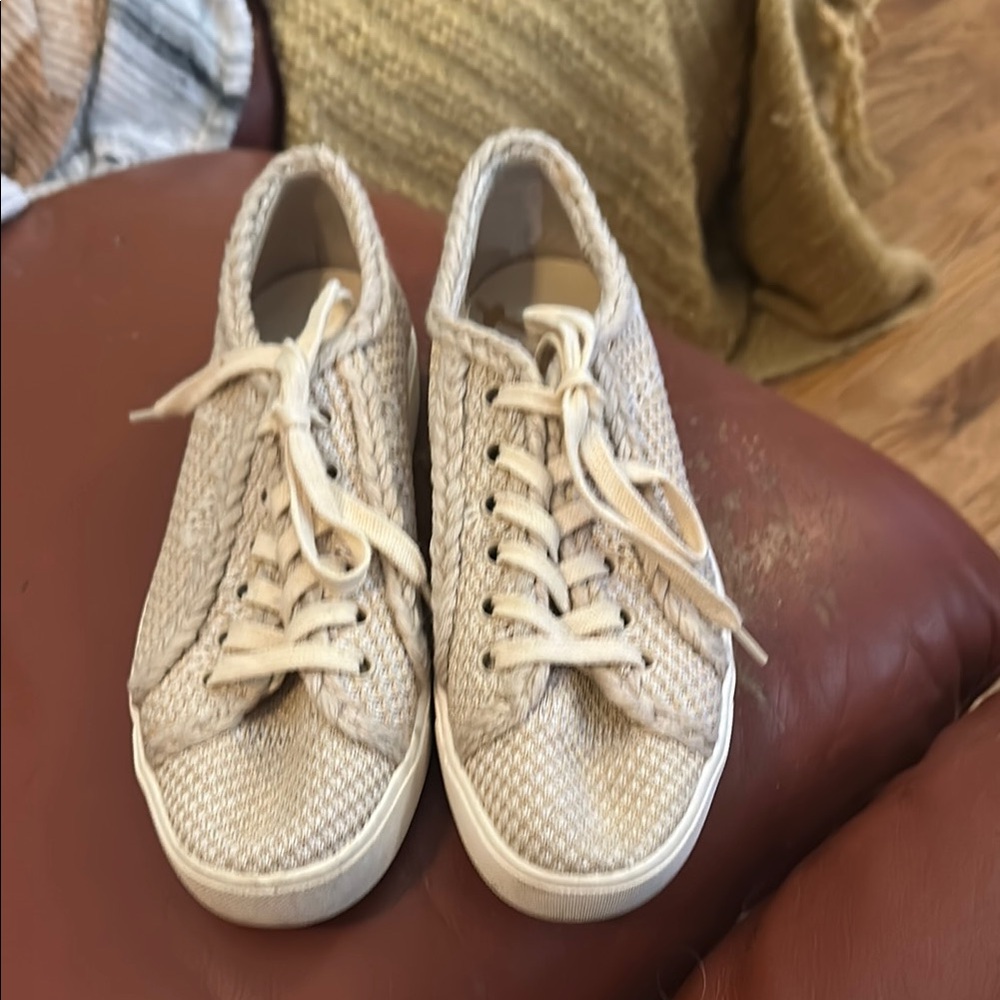 Sam Edelman Beige Athletic Shoes